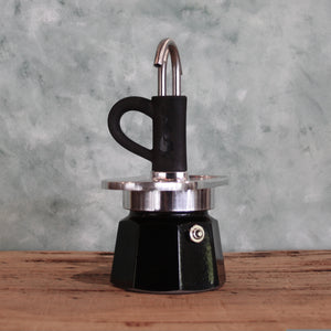 Bialetti Mini Express Stovetop espresso percolator, 2-Cup