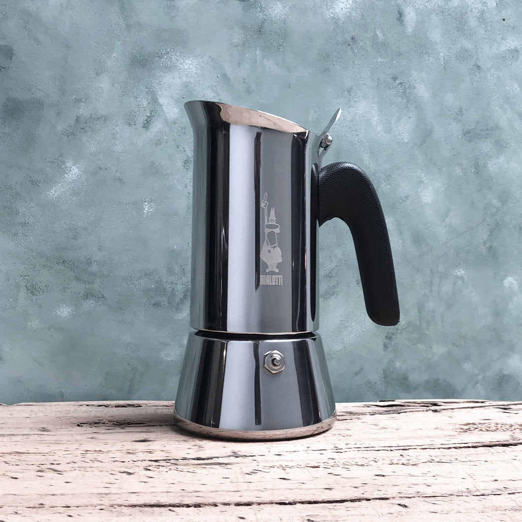 Bialetti Venus Induction Stove-top Coffee Maker, Copper